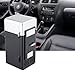 Fdit Mini USB nevera portátil para coche o bebida, refrigerador de cerveza, refrigerador o calentador para ordenador portátil (negro)