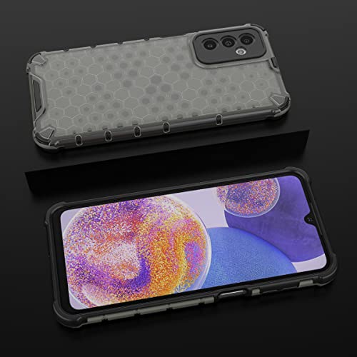Image of Glasgow Back Case Cover Designed for Samsung Galaxy F23 5G / M23 5G - Black