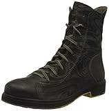 wechselbare Einlage Think! Damen Cogita_3-000028 Chromfrei Gegerbte, Leicht Gefütterte Stiefelette, 2000 Grunge Kombi, 42 EU
