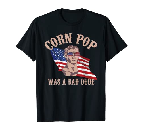 US Flag Gafas De Sol Meme Político Maíz Pop Fue Un Malo Tipo Camiseta