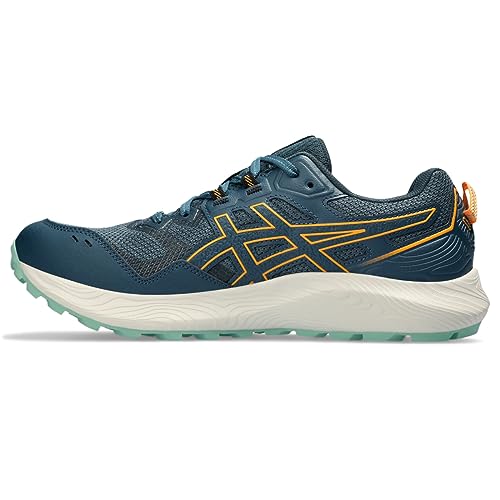 ASICS Tênis de corrida masculino Gel-Sonoma 7, Azul magnético/preto, 39