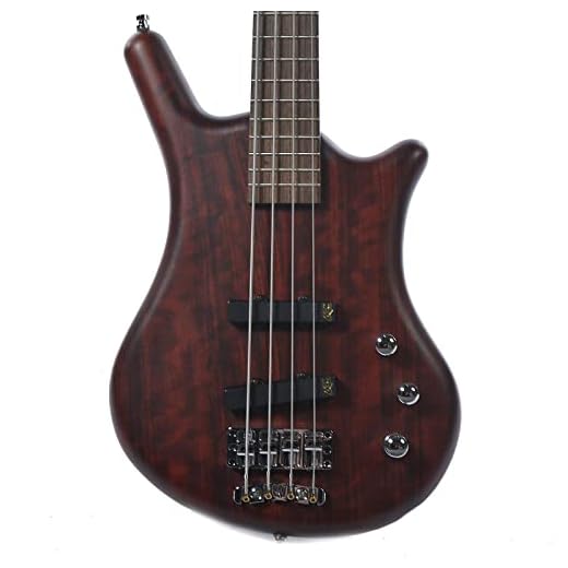 Warwick Pro Series Thumb BO 4-string Bass - Burgundy Red Transparent Satin