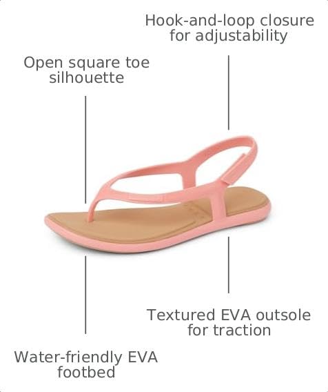 REEF Womens Sandals, Water Willow Maya, Burnt Coral, 8 - image 3