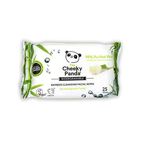 The Cheeky Panda Toallitas quitamaquillaje facial de bambú Cover