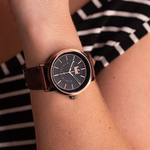 Relógio Feminino Dumont Analógico Couro DU2036MFR/4P