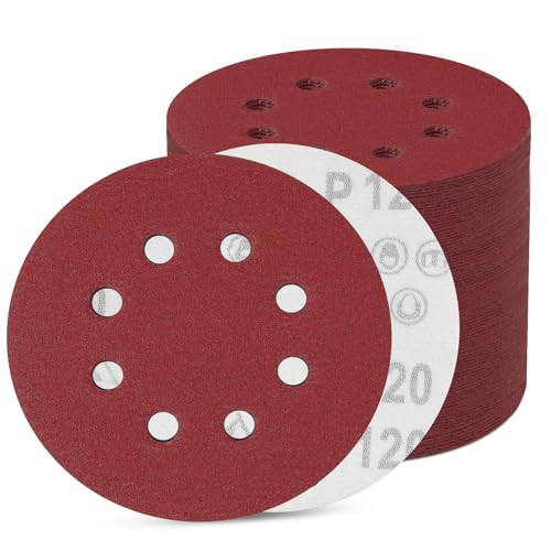 Carta Vetrata 125 mm, 100 Pz, Grana 120