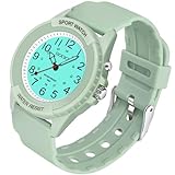 PROKING Waterproof Nurse Watch for Medical Professionals,Women Men, 24 Hour with Second Hand, Night Light, Military Time Easy to Read Dial, Soft and Breathable Silicone Band