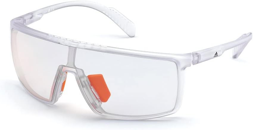 Sunglasses Adidas Sport SP 0004 26C Crystal/Grey Mirror To Orange Photocromati