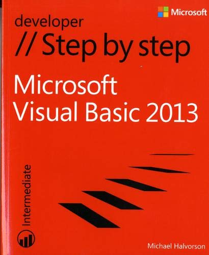 Microsoft Visual Basic 2013 Step by Step (Step by Step Developer)