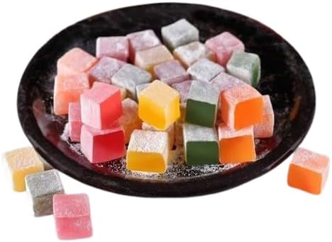 Assorted Turkish Delight Mix Falvoured | Rose | Mint | Lemon - 100% Veg - Gift Pack - Imported Turkish Sweet. | Gift Pack