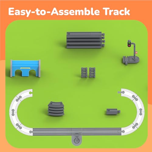 Image of Lifelong Indian City Trainset 49 PCS | Vande Bharat Electric Train Set with Lights & Sounds | USB Rechargeable DIY Toy Set with Magnetic Coaches & Electronic Track Gift for Kids 3-9 Yrs (LLCRCT05)
