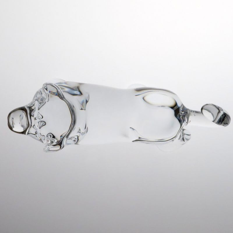 Amazon.co.jp: バカラ フィギュリン ○ 犬 イヌ 置物 オーナメント