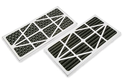WEN Activated Carbon Air Filters, 5-Micron Inner Filter for 1044 and 1270 CFM Air Filtration Systems, Two Pack (AF9235C)
