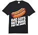 I Eat Hot Dogs for The Shape Funny Hotdog Comfort Colors Adult Heavyweight T-Shirt