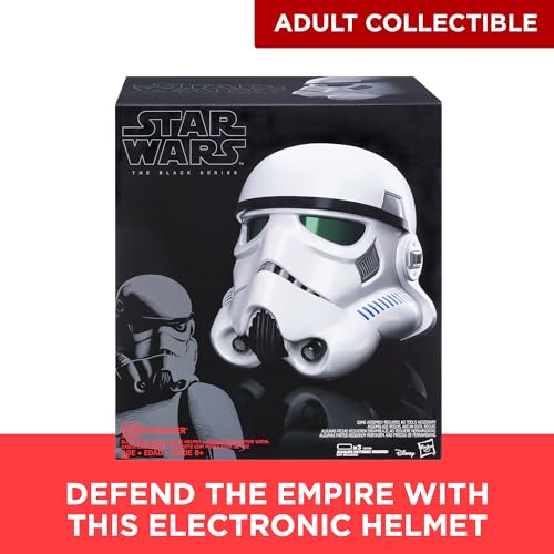 STAR WARS The Black Series Imperial Stormtrooper Premium Electronic Helmet, Rogue One: A Story Adult Roleplay Item, Ages 14 and Up2