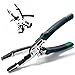 groword 10-in-1 Wire Stripper Tool,Wire Strippers,Cable Cutters,CR-V Multifunctional Plier with Wire Stripper Crimper Side Cutter, Shearing,Screw Gripping Pliers for Electric Cable