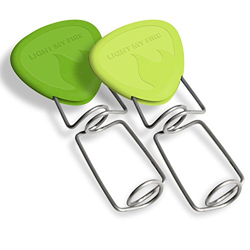 Light My Fire Grandpas FireFork Campfire Roasting Accessory, Lime/Green - Set of 2