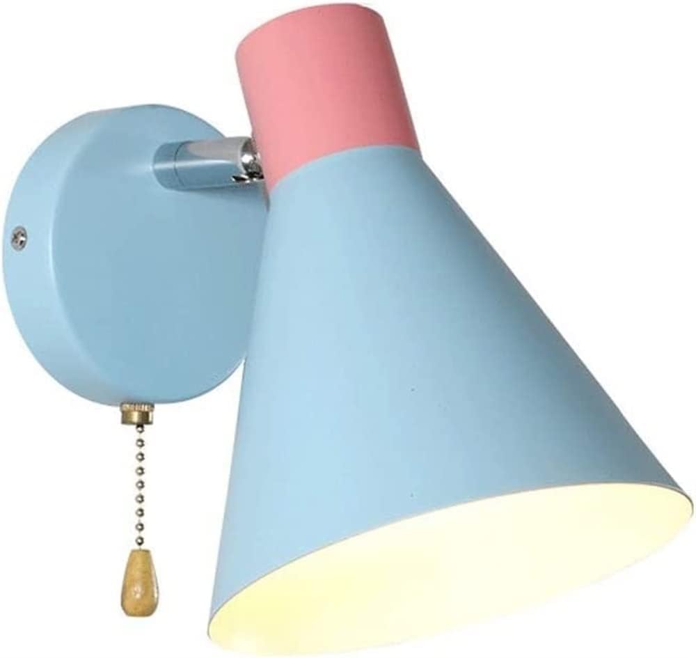 KBUUKYYXouy Wall Sconce, Wall Lamps,E27 Base Lighting Fixture Wall Lamp Modern Metal Wall Sconce for Bedroom Living Reading Room Creative Simple Nordic Wash Wall Light