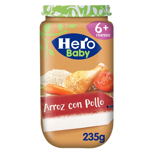 Hero Baby arroz con pollo tarrito 235 gr