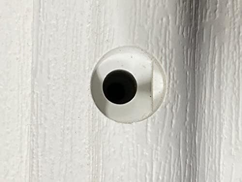 Entry Door Plugs 20-pkg for an Evolve Frame White