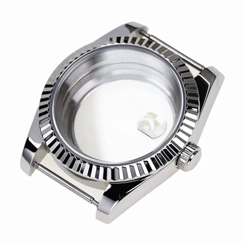 Avqzzuuvn 36mm 39mm Style with Sapphire Water Resistanst Watch Case for Nh35 Nh36 NH34 Mechanical Automatic Movement(4 39mm)(4,36mm)