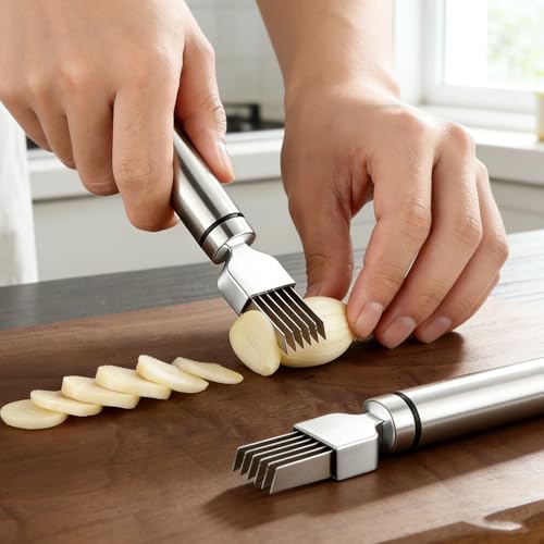 Rallador manual de acero inoxidable para verduras 2 unidades miniatura 1
