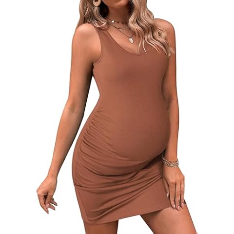Ekouaer Summer Maternity Dress Cover