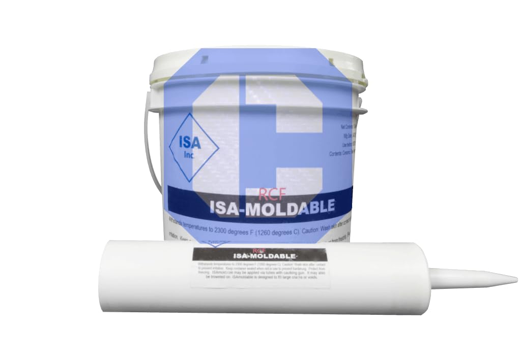 Moldable Mix for Ceramic Fiber Repairs Patches & Seams 11OZ CAULKING Tube