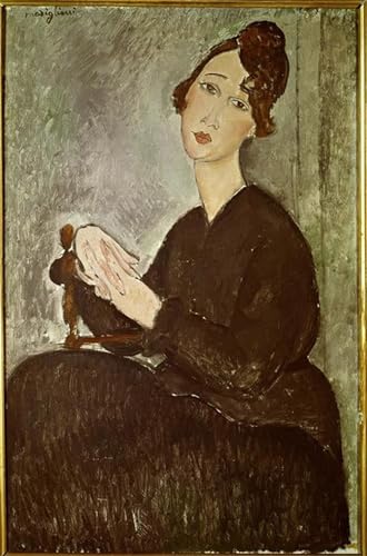 Affiche toile portrait Modigliani pour sublimer un mur vide de salon