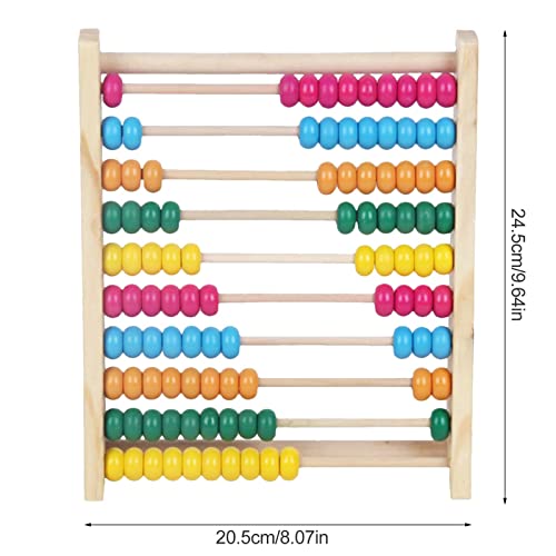 Ábaco Para Crianças Matemática - ábaco de para crianças matemática com 100 contas | Brinquedo clássi
