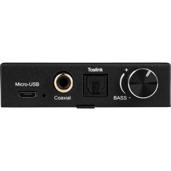 Digital to Analog Converter with Volume and Bass Control