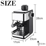 QJRGUY Built-in machines Machine Milk Frother Home Appliances Electric Foam Cappuccino Coffee Maker - Image 2