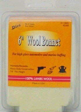 Dico Lambs Wool Bonnet 6 " 7/8 " Pile Height by Dico Products Corporation