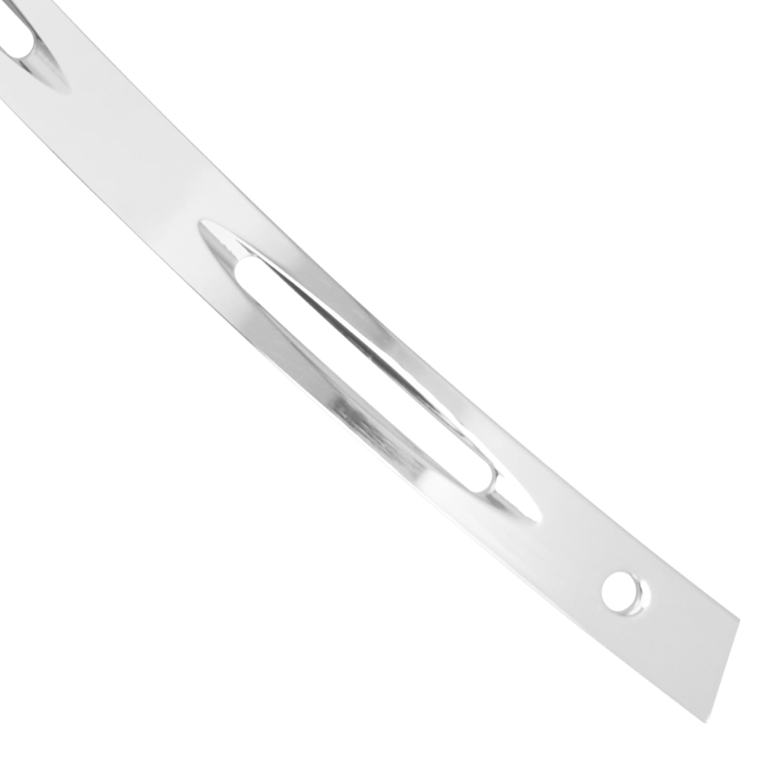 Moldura de parabrisas de motocicleta cromada para Harley Touring Electra Street Glide Ultra Limited Tri Glide 1996-2013