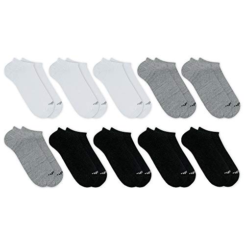 Kit 10 Pares Meia Invisível Mash Unissex Algodão Sapatilha Cano Baixo