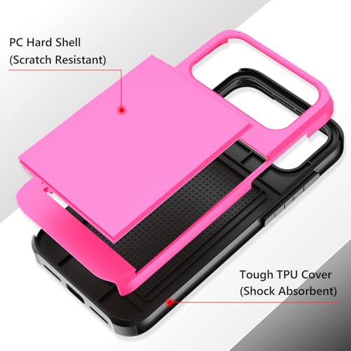Étui portefeuille One7 Pro Max rose pour simplifier vos sorties - 4