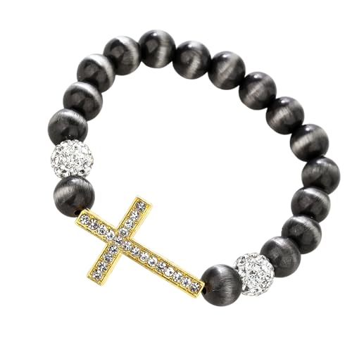 Oxtxuzdm Stretchable Religious Beaded Multifuntional Everyday Wear Accessory Fashion Elastic Wrist Chain Unique Jewelry Adjus