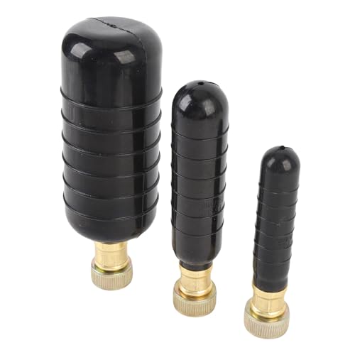 Kit de 3 unidades de vejiga desatascadora para tuberías de 1 a 6 pulgadas, vejiga hidráulica de goma para fregaderos, baños, cocinas, desagües principales y alcantarillas miniatura 4