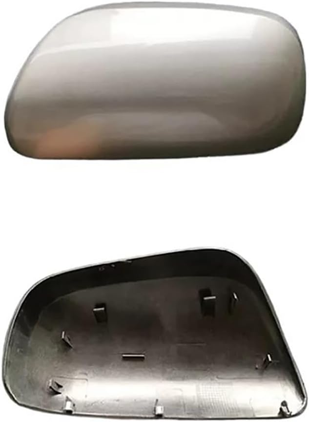 Automotive Rearview Mirror Cover Compatible For 2003-2008 Toyota Prius 20 Series Automotive Exterior Accessories ABS Door Side Rearview Mirror Shell (White right)