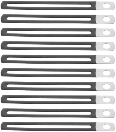 NAMOARLY 10 Adet Kablo Klipsi Kelepçesi: Elektrik Kablosu Montajı için Metal Kablo Bağlayıcı Kelepçe, Otomotiv Elektrik Tesisatları için Düzenleyici - Görsel 1