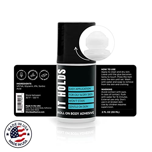 Jomi Compression IHROA2.0 It Holds Roll On Body Adhesive, Sweat Resistant, For Oily And Dry Skin thumb #1