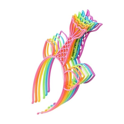 DOITOOL Lenço 12 Unidades Lembrancinhas Protetor Labial De Elfo Tiaras De Cosplay Headband Headwear Tiaras Leves Faixa De Cabelo Acessórios De Cabelo Chifres De Cabelo Sereia