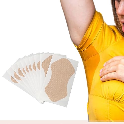 20 Peças Absorvente de Suor Macio e Firme Nas Axilas Absorvente de Suor Nas Axilas Portátil Inodoro
