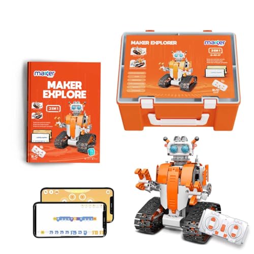 Kit Robótica Maker Explorer 3 em 1 C/Livro