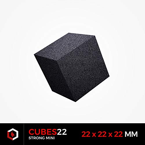 BLACKCOCO’s Shisha Kohle 1KG CUBES22 Naturkohle Kokosnuss und BBQ - Hochwertige Kokos Coal Briketts für Shisha & Grill… – Bild 6