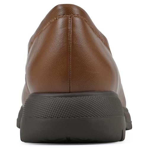Image of CLIFFS BY WHITE MOUNTAIN Women's Flow Cushioned Lug Sole Loafer Flat