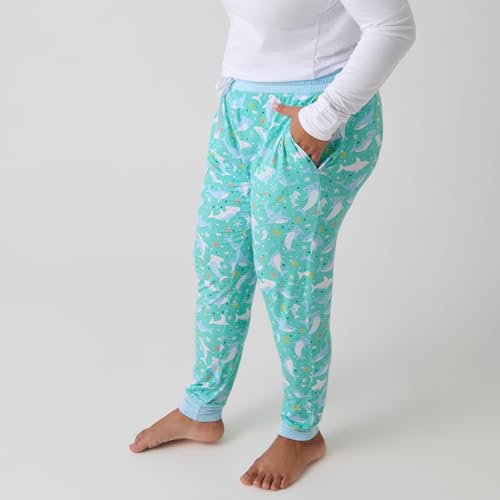 Image of Little Sleepies Women's Pajama Bottoms, Jogger-Style Comfy PJ Pants, Viscose from Bamboo Pajamas, Family Matching Outfits