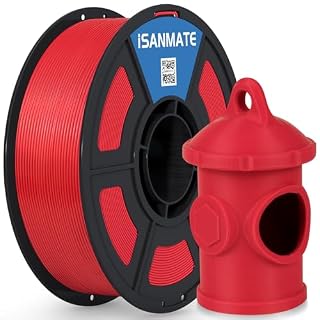 iSANMATE ASA フィラメント1.75mm、高UV＆耐熱3Dプリンティングフィラメント、密閉FDMプリンターと互換性があり、屋外機能部品の印刷に最適、ASA 1KGスプール、寸法精度+/- 0.03mm