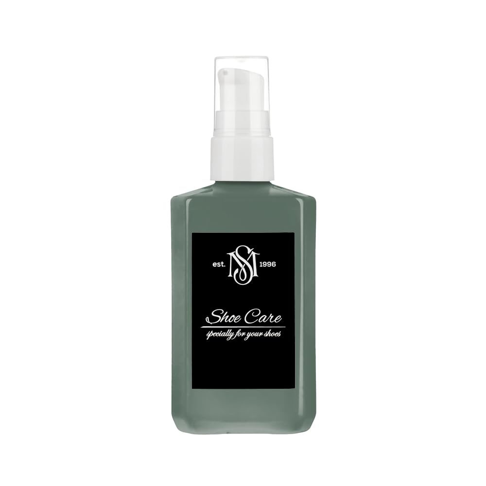 Baume pour cuir vert charbon MAVI STEP crème assouplissante pour maroquinerie