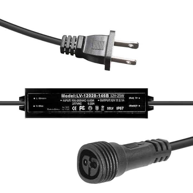 12V Transformer Adapter for GreenClick Landscape Lighting